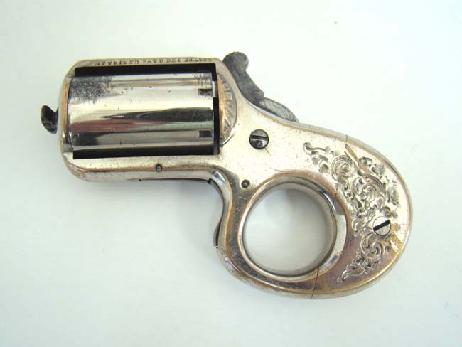 An Exceptional James Reid .22 Cal. 'Knuckleduster' Revolver circa 1868-1882